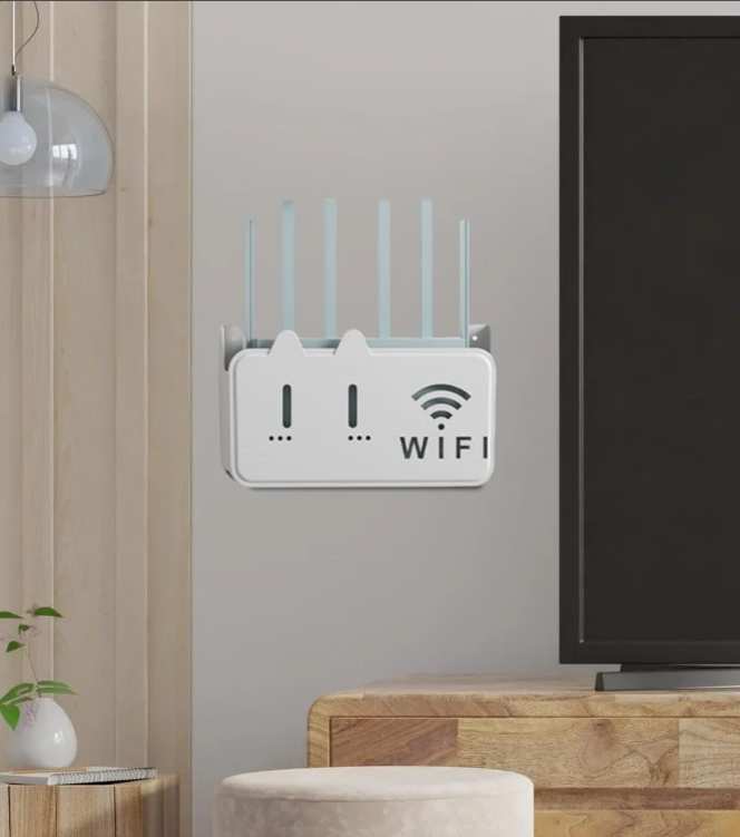 Wireless Wifi Router Shelf Wall Hanging