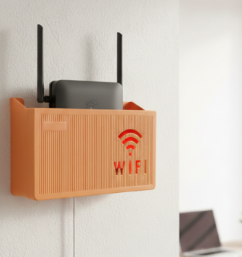 Wireless Wifi Router Shelf Wall Hanging